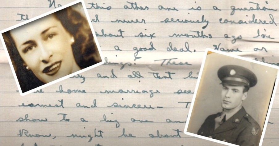 She Got Love Letters from a Complete Stranger During WWII, Now Their Kids Recall the Story