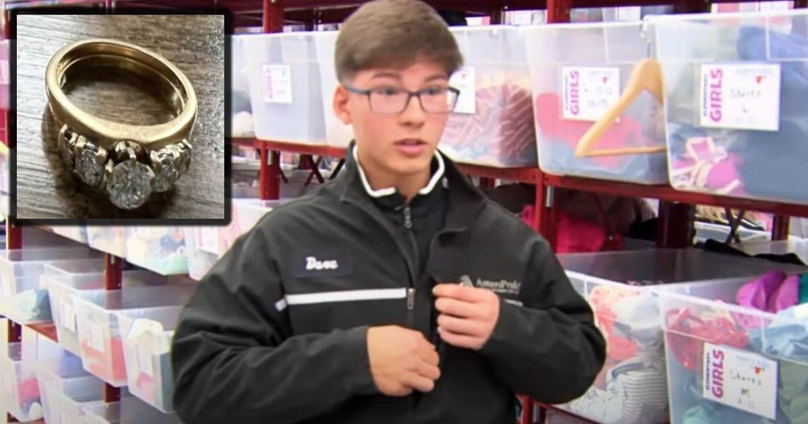 Teen Finds Jewelry In Donated Jacket And Instantly Knows What He Must Do