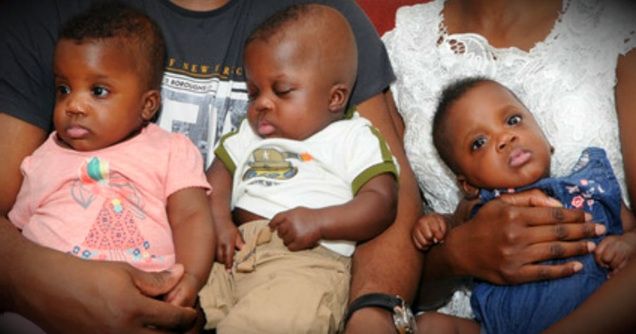 Miracle Triplets Finally Reunited After Overcoming Severe Illnesses