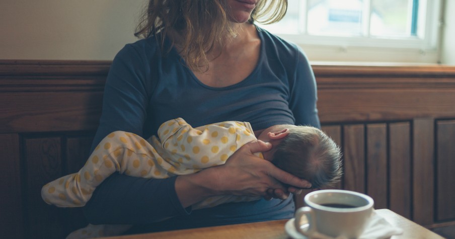 Mom Nursed Her Baby Girl And Grandma Kicked Her Out Of The House