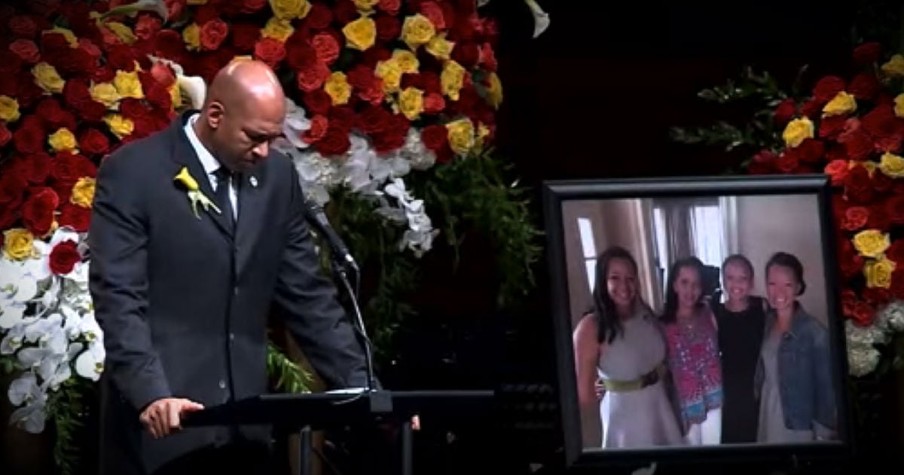 Monty Williams Gives Faith-Filled Speech At Wife's Funeral