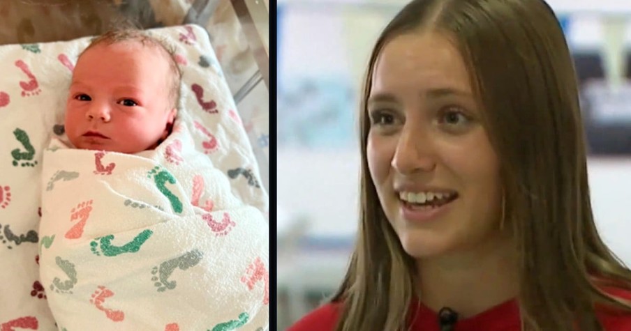 Pregnant Woman at the Pool Realizes Her Baby Is Coming, So Teen Lifeguard Jumps into Action