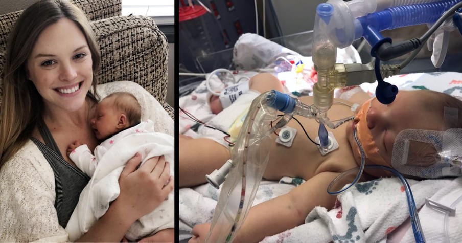 Mom’s Gut Says Something’s Wrong Then Notices Baby Girl Has Turned Blue — Hattie Blake Story