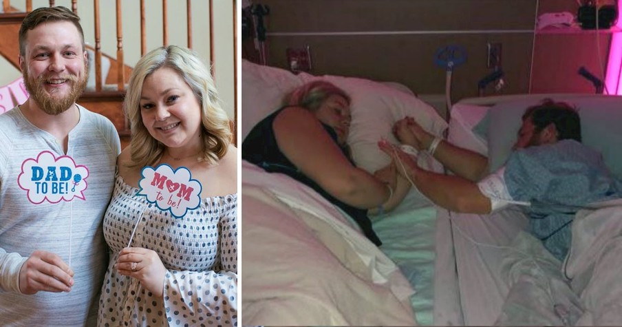 Pregnant Wife Performs CPR On Husband Who Ends Up In Coma Day Before Delivery