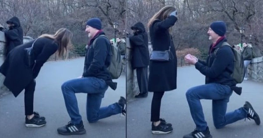 Woman Turns to Find Husband of 25 Years Down on 1 Knee for Epic Proposal 'Do-Over'