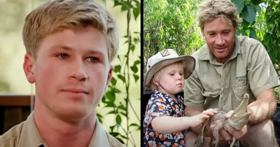 Robert Irwin's Birthday Message From Late Father Steve Irwin Left The Stunned Son In Tears