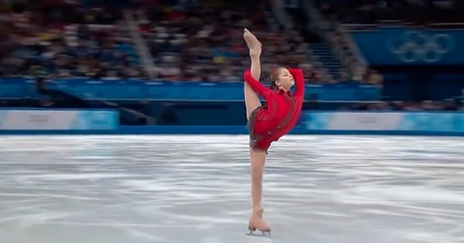 15-Year-Old Russian Ice Skater Performs Emotional Routine That Blows Everyone Away