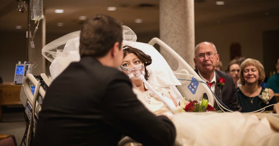 Bride's Vows Serve As Her Final Words In Emotional Hospital Wedding