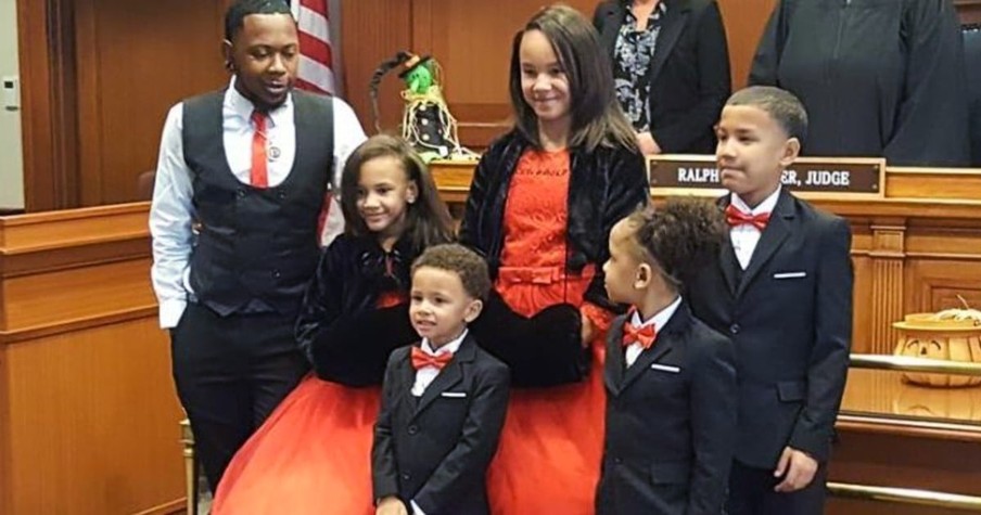 5 Siblings Were Preparing For Separation Until Their Tearful Plea Touched A Single Dad's Heart