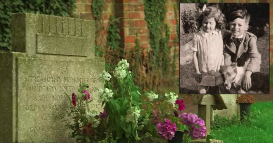 Mystery Man Visits Dead Boy's Grave For 70 Years Before Sister Learns His True Identity