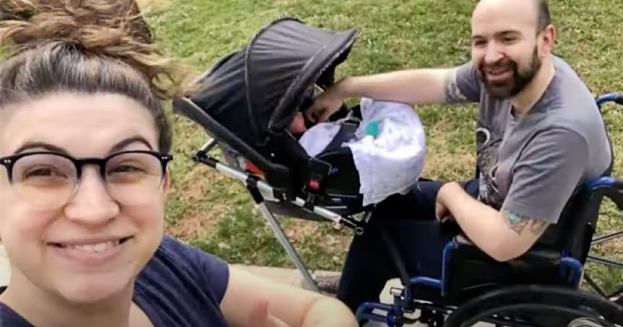 Dad in Wheelchair Couldn't Safely Take His Baby on a Walk So Students Design a Way to Help