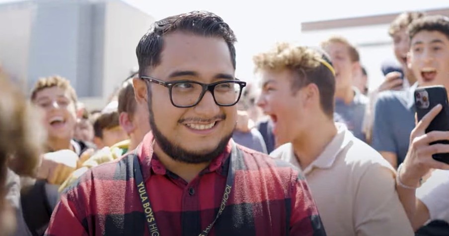 He Was Riding His Scooter for Miles to Work Until Students Surprise the Teacher with a Car