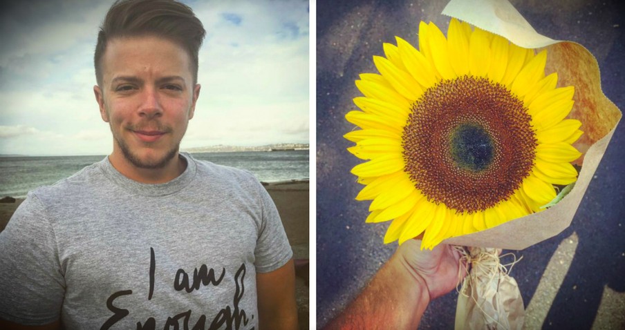 God Had A Very Special Purpose For This Stranger And His Sunflower