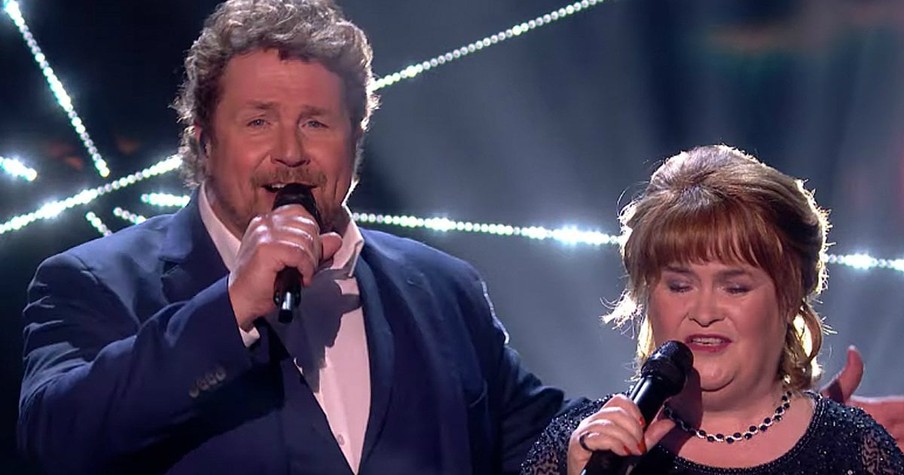 Susan Boyle Sings 'A Million Dreams' with Michael Ball in Magnificent Performance on BGT Finale