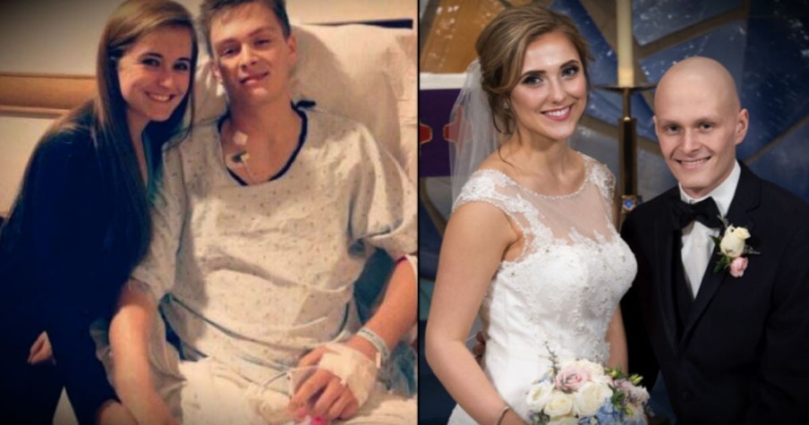 An Entire Community Chips In To Help A Teen With Terminal Cancer Marry His High School Sweetheart