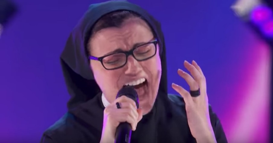 Viral Sensation 'The Singing Nun' Gets Standing Ovation On The World's Best