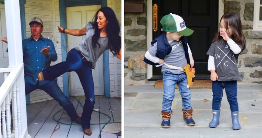 Chip & Jo 2.0: Toddlers Dress Up As Chip And Joanna Gaines For Halloween