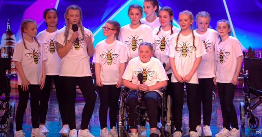 Survivor Of The Manchester Attack Returns With Her Dance Team To Audition For Britain's Got Talent