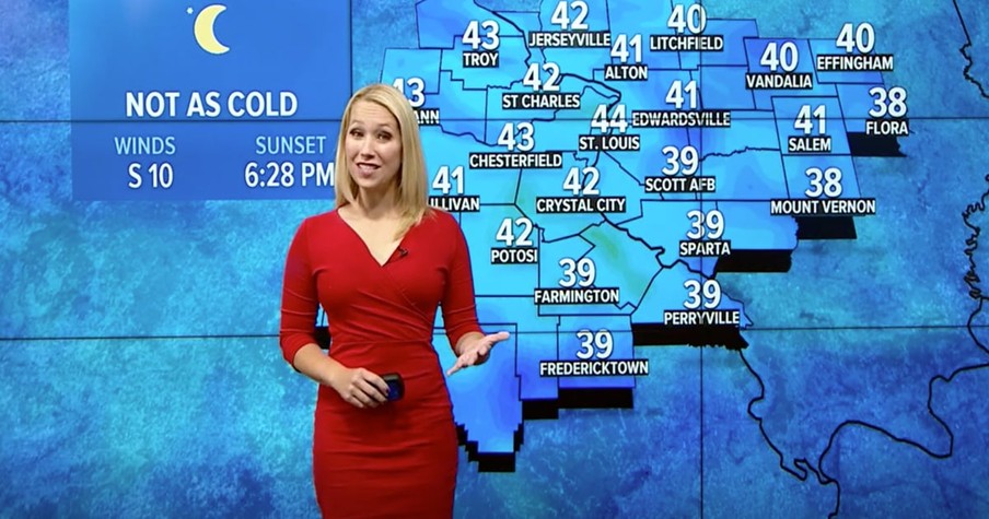 Cruel Viewer Body-Shames Weather Anchor But She's Not Letting It Get Her Down