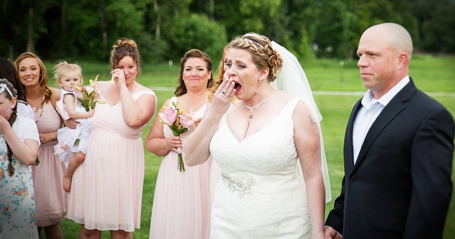 Unexpected Wedding Guest Reconnects Bride With Her Late Son