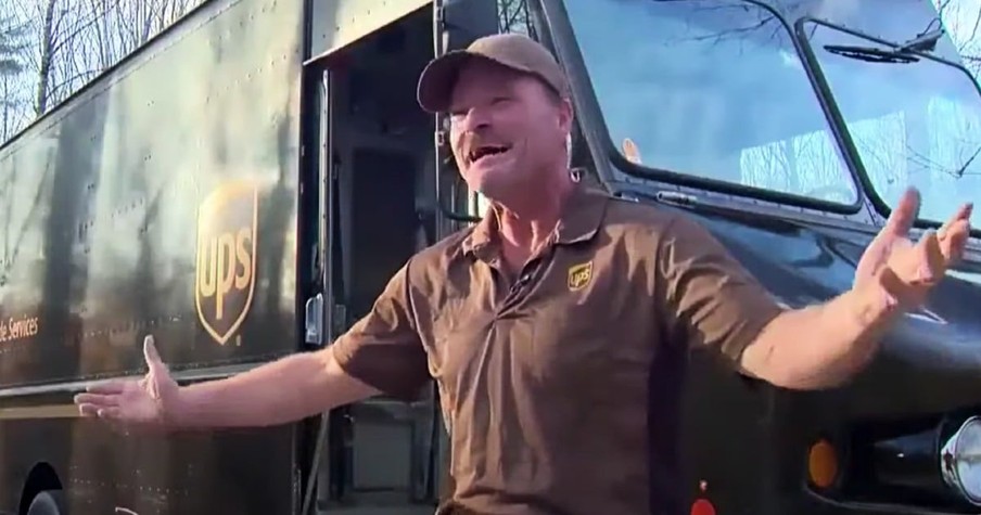 UPS Delivery Man Pays a Special Halloween Visit for a Boy with Autism, His Biggest Fan