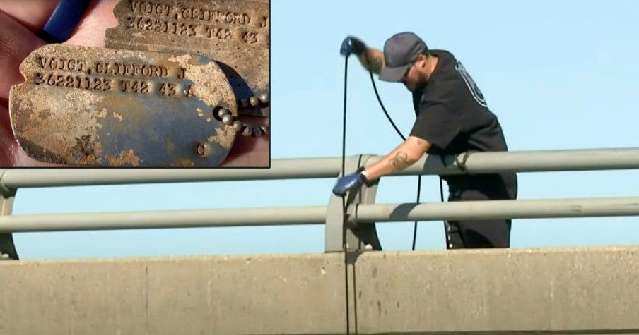 Man Comes Across Veteran's Dog Tags from WWII and Now He's on a Mission to Return Them