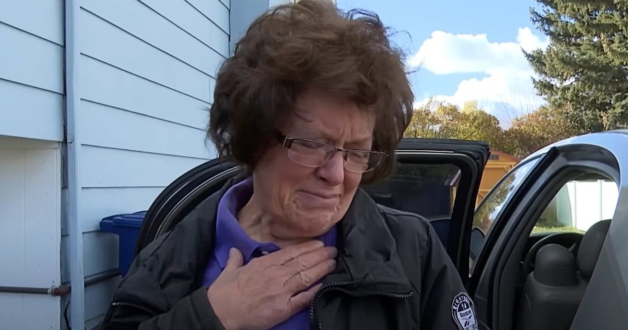 Secret Santa Surprises 69-Year-Old Widow With New Car, And Now Everyone's Sobbing