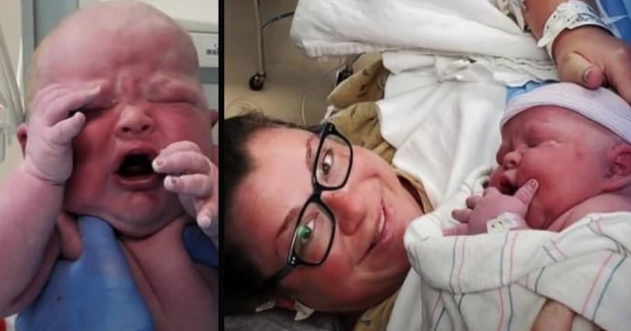 After Suffering 19 Heartbreaking Losses, Woman Finally Gives Birth To 14-lb Baby