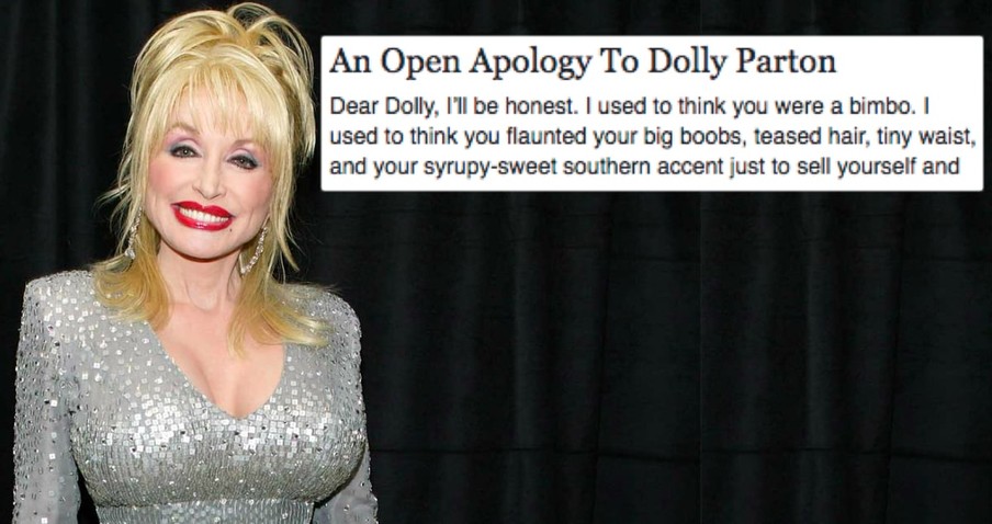 Woman Apologizes To Dolly Parton: 'I Used To Think You Were A Bimbo'