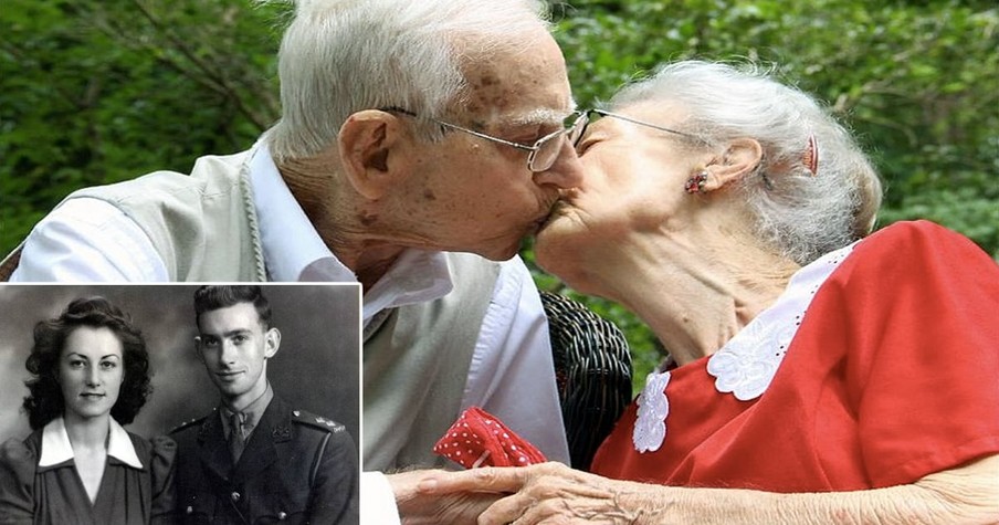 Couple Fell In Love During WWII, Then After 75 Years Of Marriage Die Hours Apart