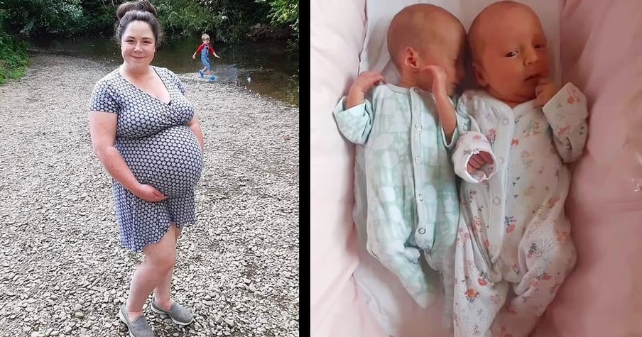 Mom Finds Out You Can Get Pregnant While Pregnant & Has Twins Conceived 28 Days Apart