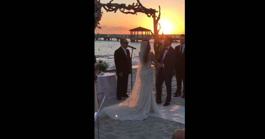 Bride Asked Her Brother Who Has Autism To Sing A Disney Song For Her Wedding