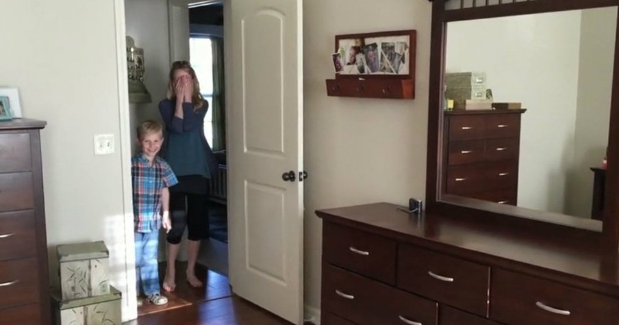 Husband Surprised Wife And Renovated Their Bedroom When She Was Away