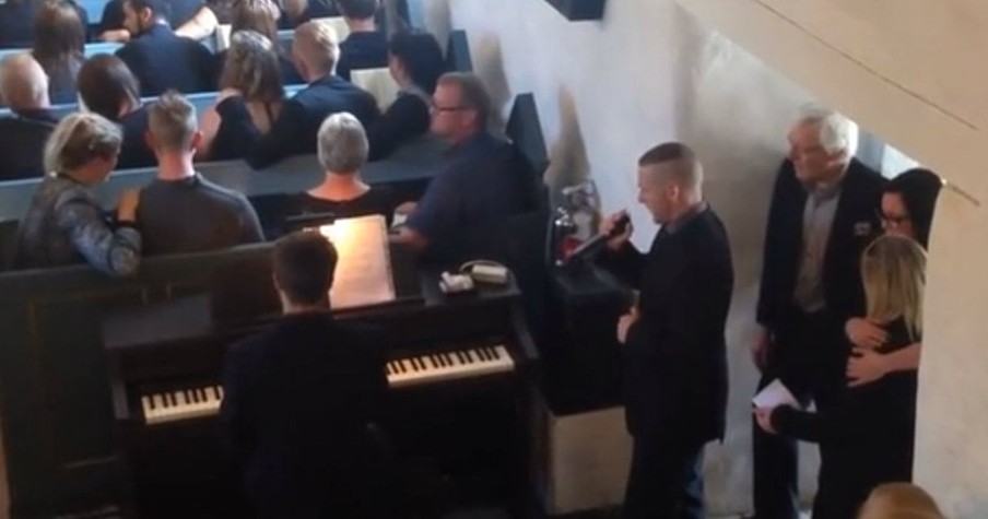 A Little Brother Sang A Song At His Brother's Funeral And It Was Beautiful