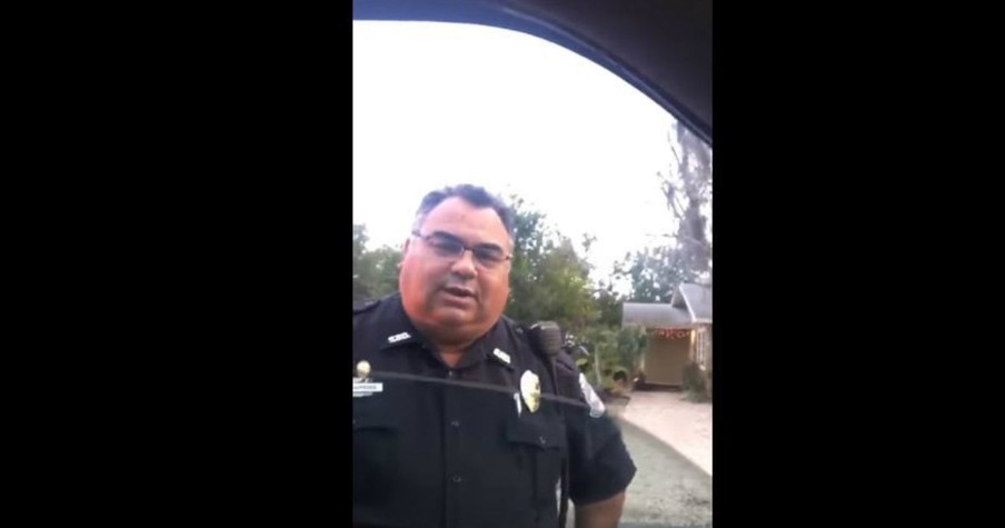 Police Officer Dad Pulled His Daughter Over For The Funniest Reason