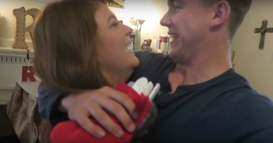 He's About To Find Out He's Going To Be A Dad In The Sweetest Way