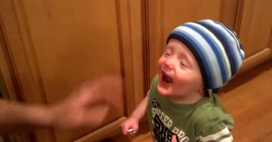 Toddler Tries Ice Cream For The First Time And His Reaction Is Adorable