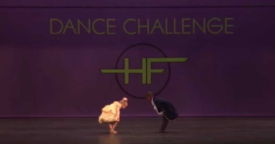 Amazing 7-Year-Old Dancers Wow The Crowd With Beauty And The Beast Routine