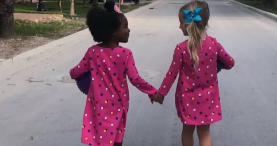 Little Girls Swear They Are Twins For The Best Reason