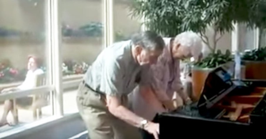 90-Year-Old Couple Shows Up For Their Check-Ups But Wows With A Piano Duet Instead