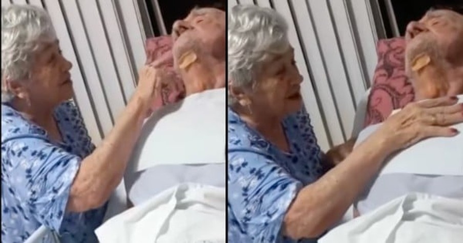 Grandma Sings A Touching Serenade to Her Bedridden Husband And It's So Moving