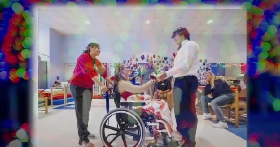 Nurses Surprise Teen With Hospital Dance After Brain Surgery Forces Her To Miss Homecoming