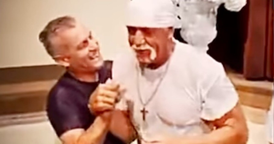 WWE Superstar Hulk Hogan Surrenders to Jesus and Gets Baptized