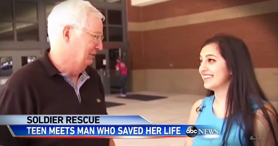 Soldier Meets Baby He Saved In Iraq 18 Years Later