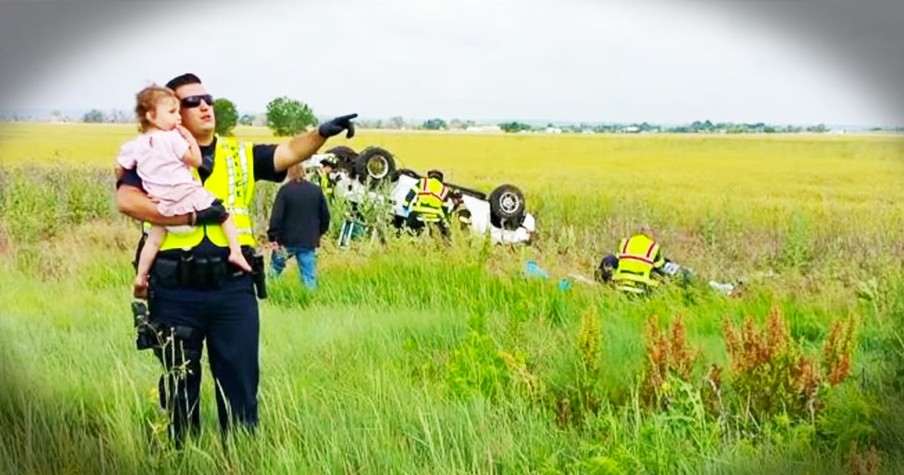 Police Officer Shares Story Behind Emotional Photo