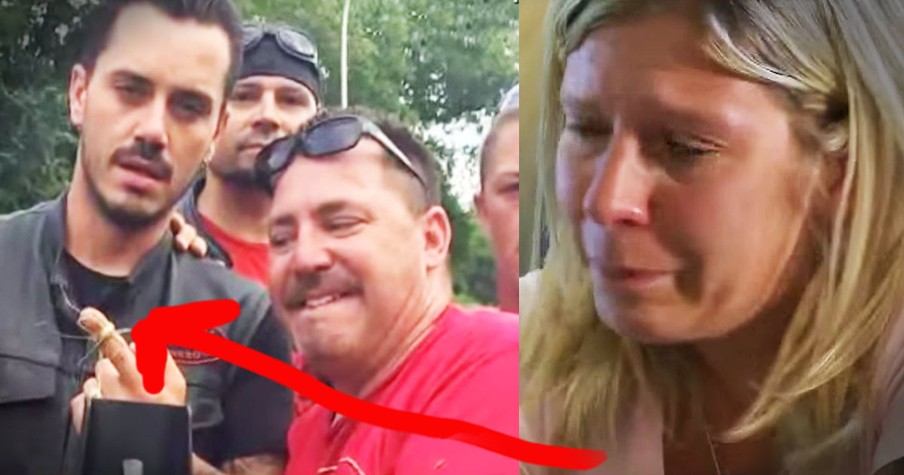 Bikers Return Lost Wedding Ring To Grieving Widow