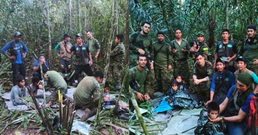 4 Children Survived For 40 Days After Plane Crash In Jungle And Their Story Is Incredible