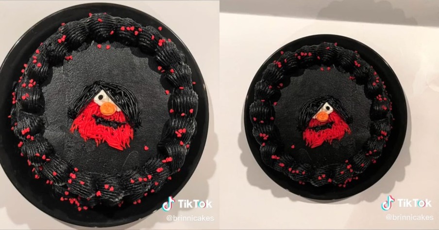 Baker Misread Customer's Text About Making an Elmo Cake & the Result Has Everyone Cracking Up