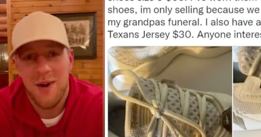 Grieving Woman Is Struggling to Pay for Grandpa's Funeral Then J.J. Watt Offers to Help