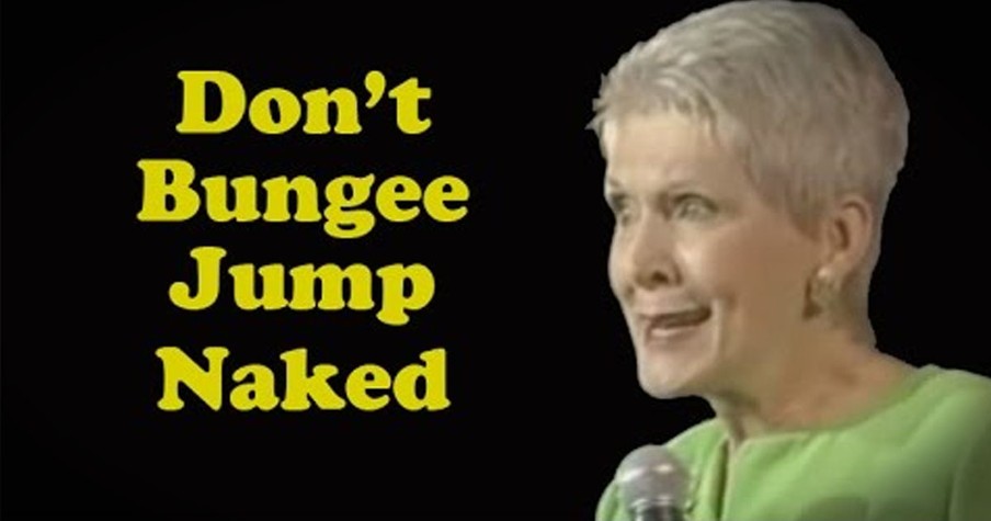 Why Older People Shouldn't Bungee Jump by Comedian Jeanne Robertson